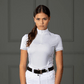 Shires Aubrion Norwich Show Shirt White Medium reg $58.00
