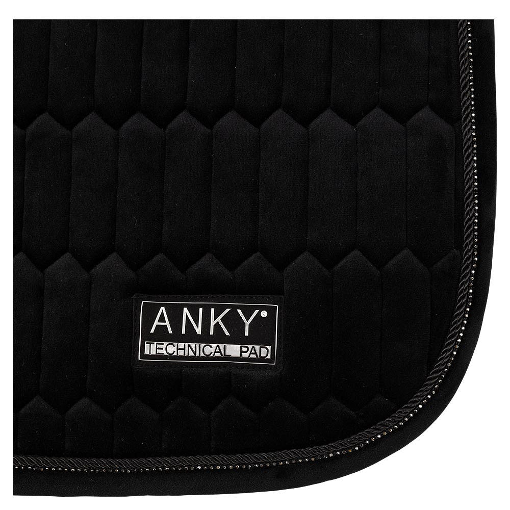 ANKY® Saddle Pad - Velvet Jumping XB242113 - Black - Full