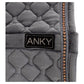 ANKY® Pad Velvet Stones Dressage XB23002 - Steel Grey - Full