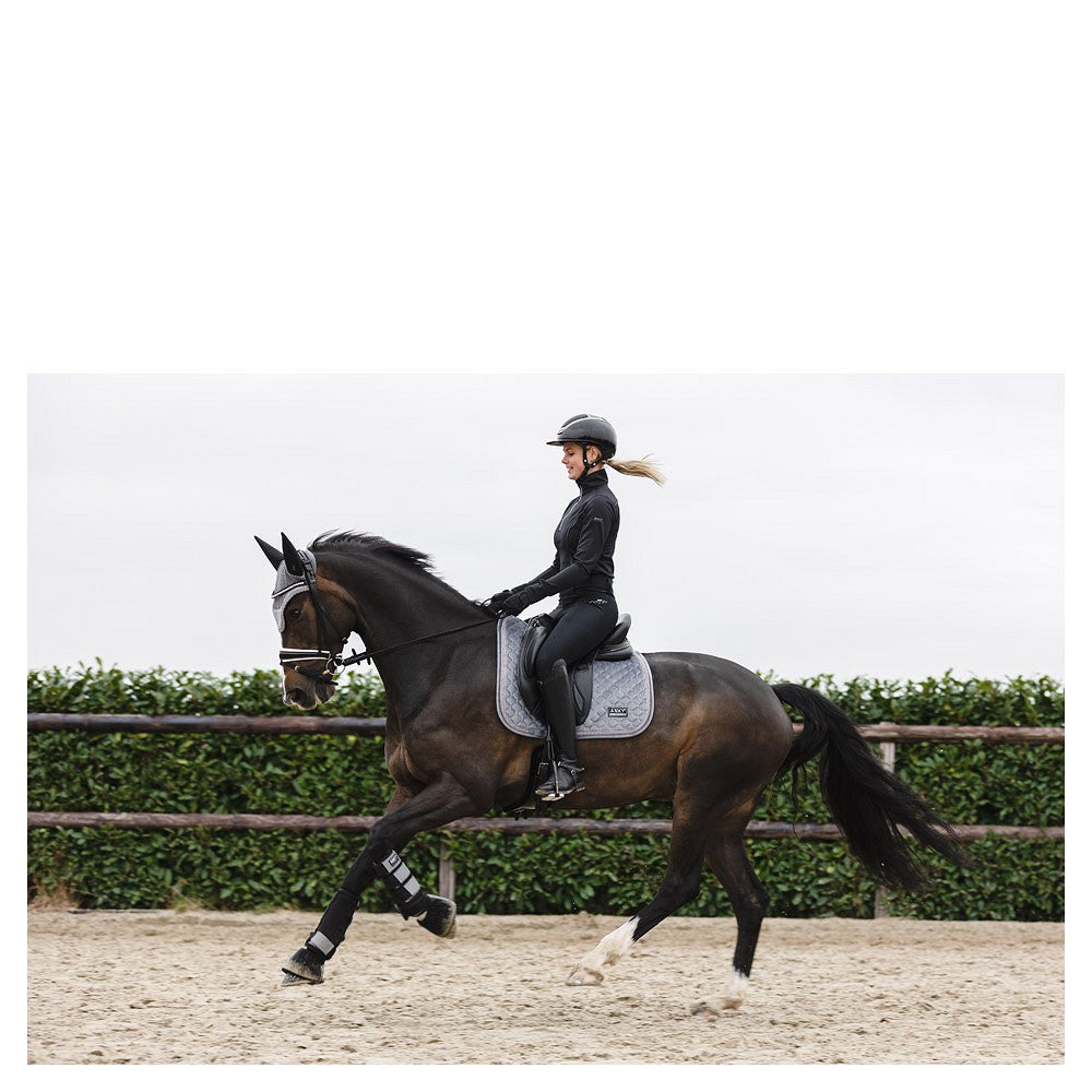 ANKY® Pad Velvet Stones Dressage XB23002 - Steel Grey - Full