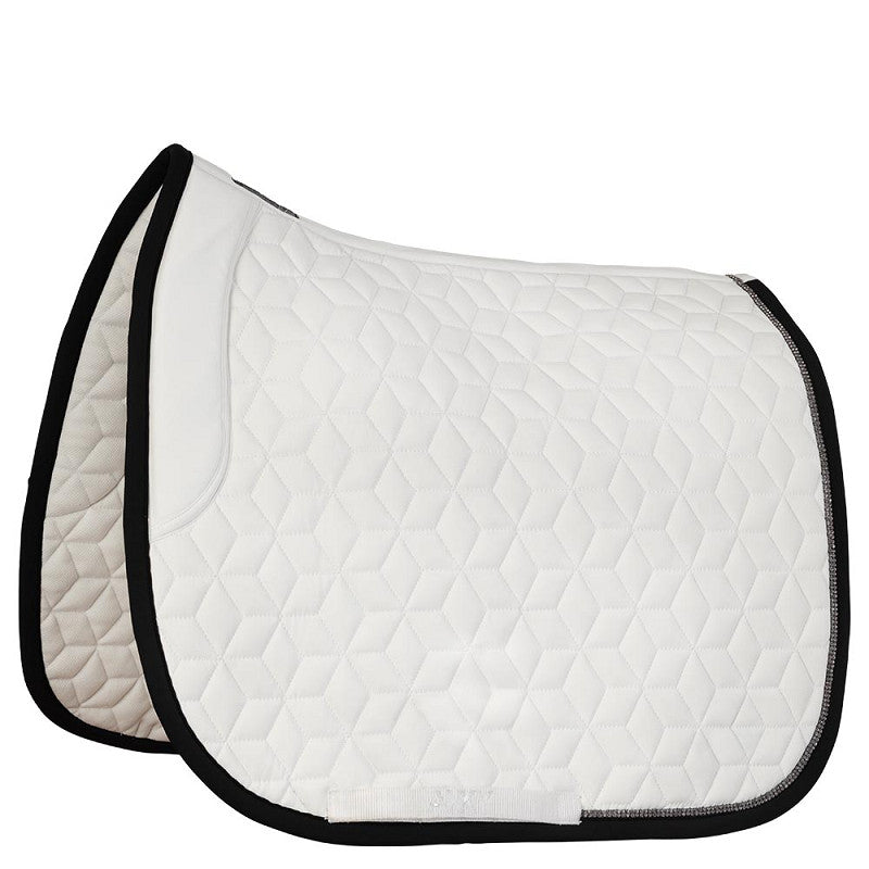 BR Clearance - ANKY® Pad Consensus Nylon -  Dressage - White with Navy Trim- Full Reg. $129