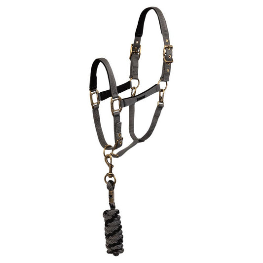 ANKY® Halter & Lead Rope ATH242001 - Thunderstorm - Full