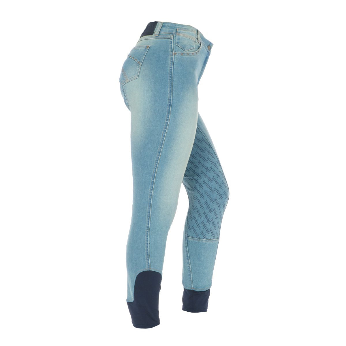 Anky Breeches with Silicone Seat - Light Denim - Euro 38/US 28 - Limited Edition