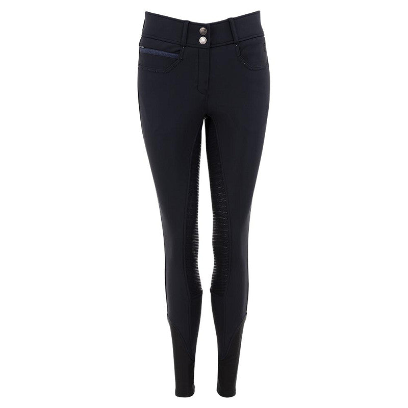 New - ANKY® Winter Riding Breeches Stone Taped Silicone Seat Ladies XR20104 - Dark Navy - Euro 40/US2828