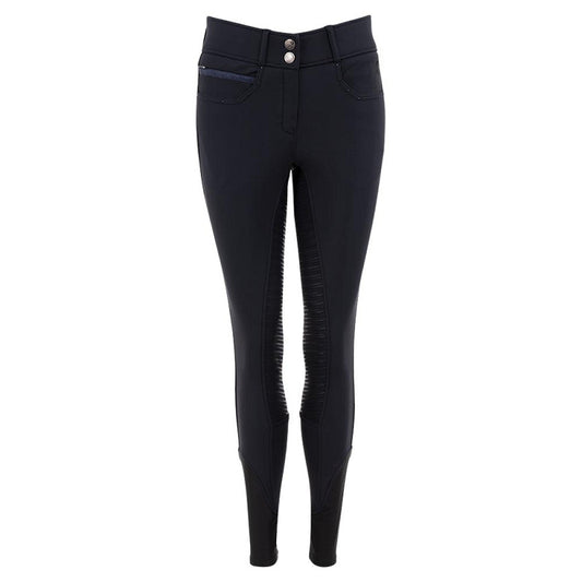 New - ANKY® Winter Riding Breeches Stone Taped Silicone Seat Ladies XR20104 - Dark Navy - Euro 40/US2828