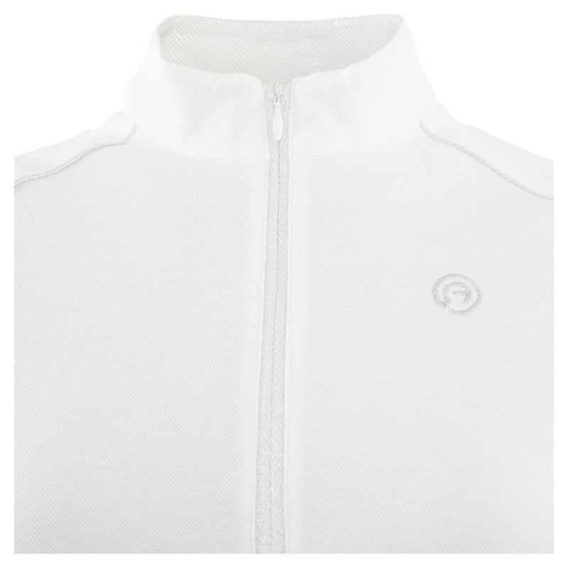 BR Clearance - ANKY Short Sleeved Ladies Grandeur Shirt ATP18201 C-Wear - White - Small Reg. $129