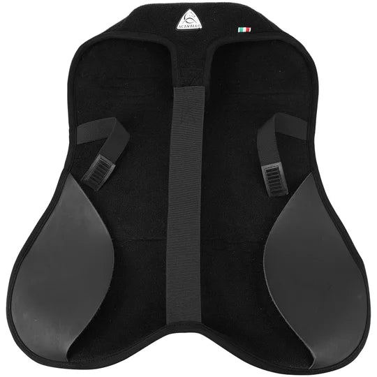 BR Acavallo Ortho-Coccyx Gel Out Seat Saver Large Dressage Black