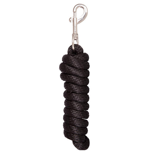 NEW - BR Premiere Premium Lead Rope with Snap Hook - 2 mtr - Black
