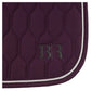 BR Equestrian Beaumont Dressage Saddle Pad - Blackberry Wine - Limited Edition