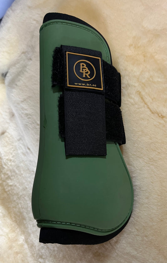 BR Tendon Boots Event - Bright Green - Pony - Clearance