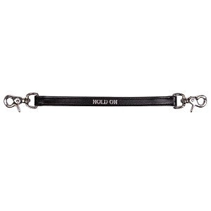 QHP Bucking Strap "Hold On" - Black