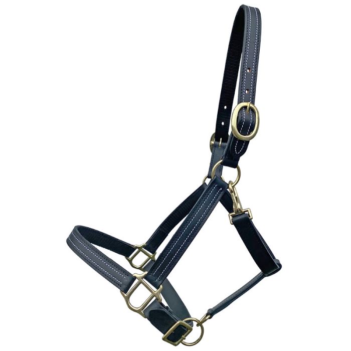 Bromont Leather Halter Full Black