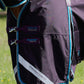 Premier Equine UK Buster Storm 100g Combo Turnout Rug with Snug-Fit Neck - Purple 6'6"/78"