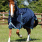 Premier Equine UK Buster Storm 100g Combo Turnout Rug with Snug-Fit Neck - Navy 6'6" / 78"