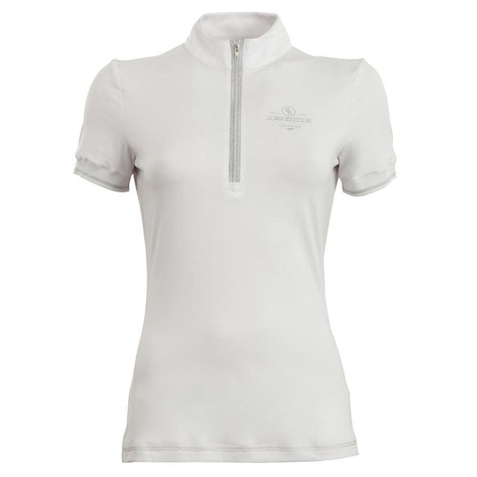 BR Clearance - BR Competition Shirt Minsk Ladies Short Sleeve - White XXS/Medium sizes - REG $99.95!