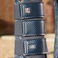 Premier Equine UK Carbon Air-Tech Single Lock Brushing Boots Navy