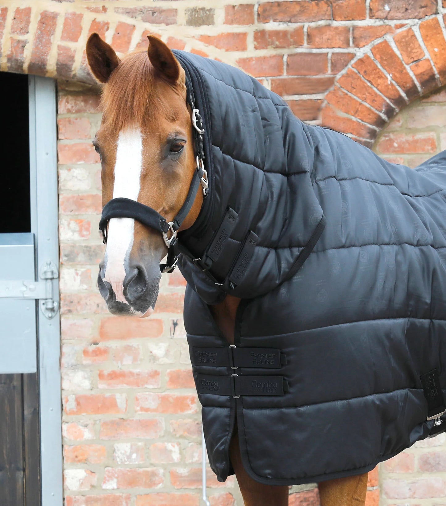 Premier Equine UK 350g Combo Horse Rug Liner - Black - 6'3”/75"
