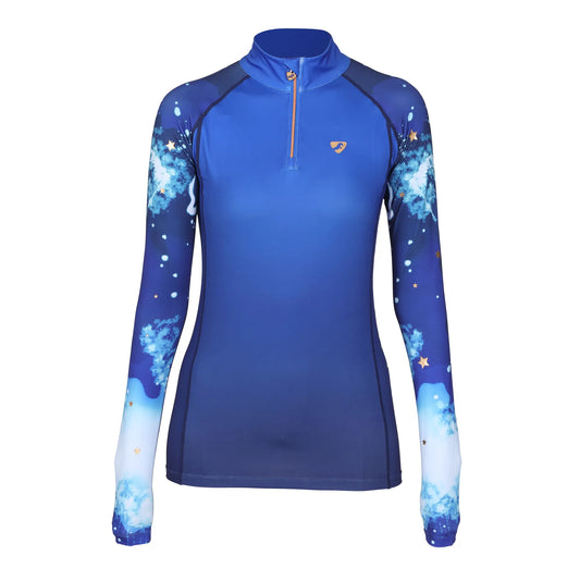 Shires Aubrion Hyde Park Shirt - Midnight - Medium - Clearance Reg $60.00