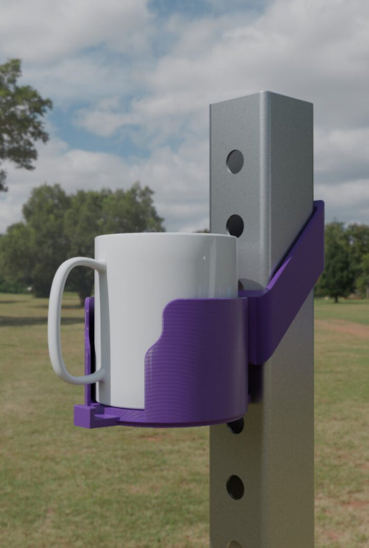 Purple Horse Cup Holder - Duo Locker - Purple