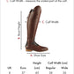 Premier Equine UK Dellucci Ladies Long Leather Field Riding Boot - Brown