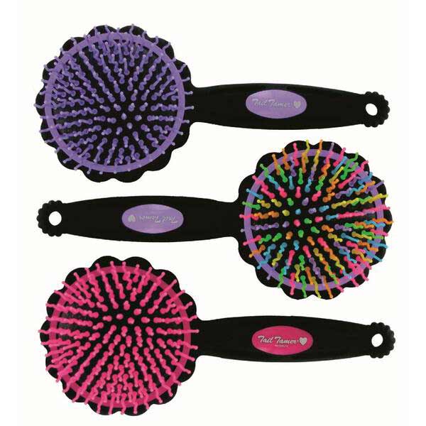 Professional's Choice Tail Tamer Flower Power Brush Rainbow