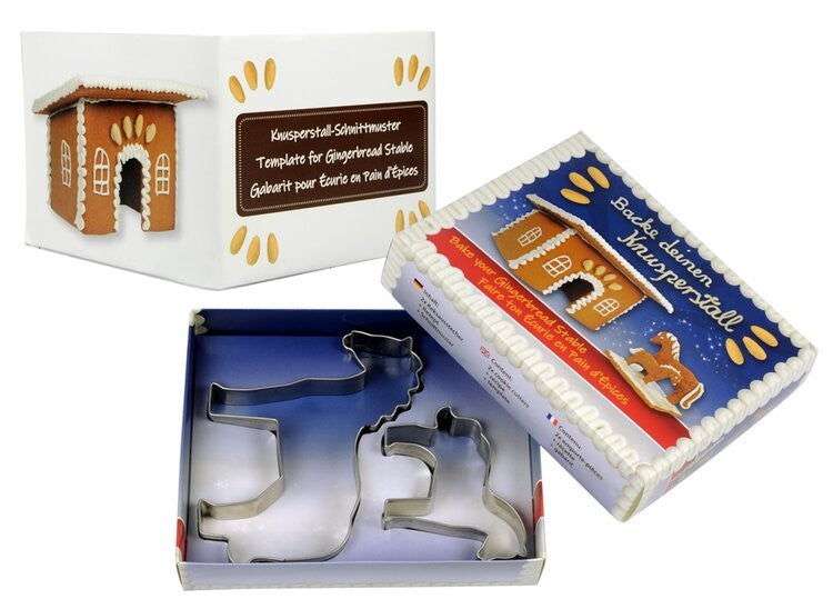 Cookie Cutter Set - Gingerbread Stable *clearance reg $15
