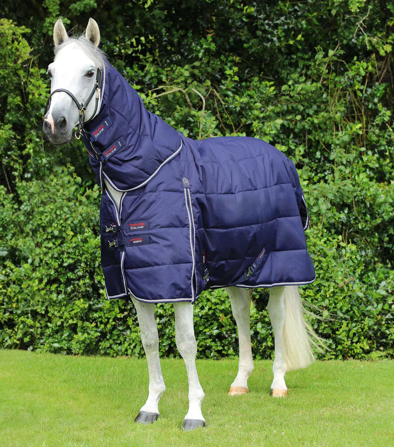 Premier Equine UK Hydra 200g Stable Rug with Neck Cover Navy