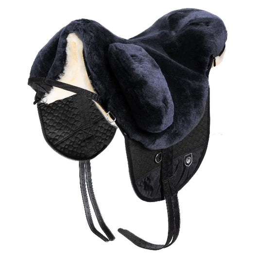 Werner Christ Premium Plus Sheepskin Bareback Pad High Whither Model Anthracite/Black/Natural