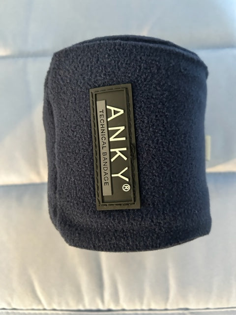 ANKY® Fleece Bandages ATB222001 - Set of 4 - Dark Navy - Limited Edition