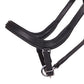 QHP Salerno Anatomic Halter - Black/Full
