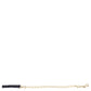 BR Premiere Black Leather Lead with Brass Chain