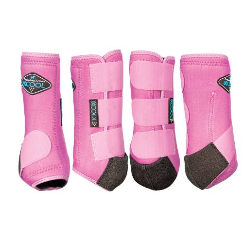 Professional's Choice 2XCool Sports Medicine Boot Value 4 pack - (Orchid) - Large Front/XL Rear