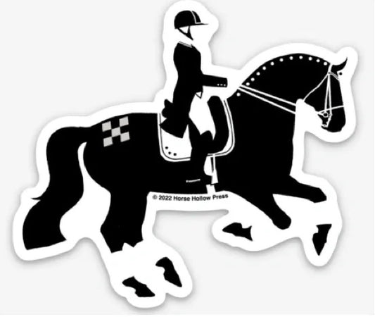 Die Cut Magnet - Dressage