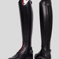Kingsley Montreal Special Euro 39 A(49cm tall) XS(33.5cm calf) Black/Glitter Canada Flag Top - SALE!