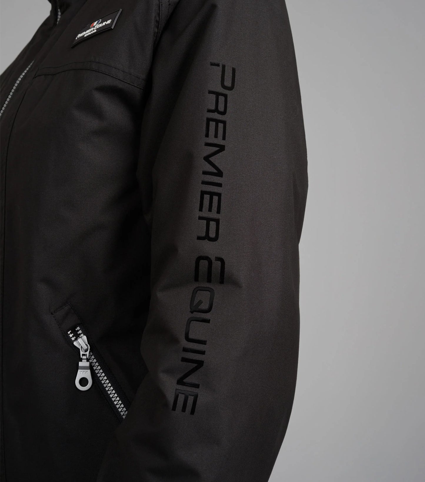 Premier Equine UK Pro Rider Unisex Waterproof Riding Jacket Black XXL