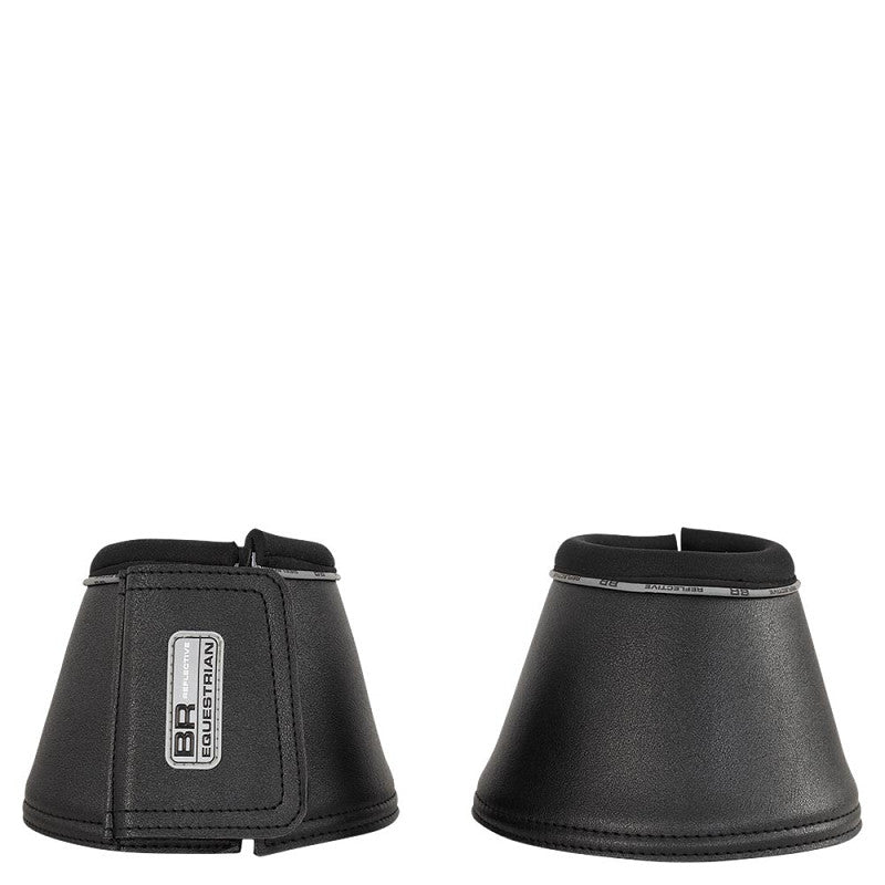 New - BR Overreach Boots Reflecting - Blk/Silver/Large