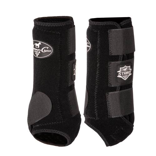 Professional's Choice Strike Sports Medicine Boot Front Large or Medium Black