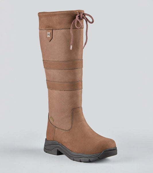 Premier Equine UK Vallico Waterproof Country Boot - Brown - Regular Calf - UK 7/Euro 41