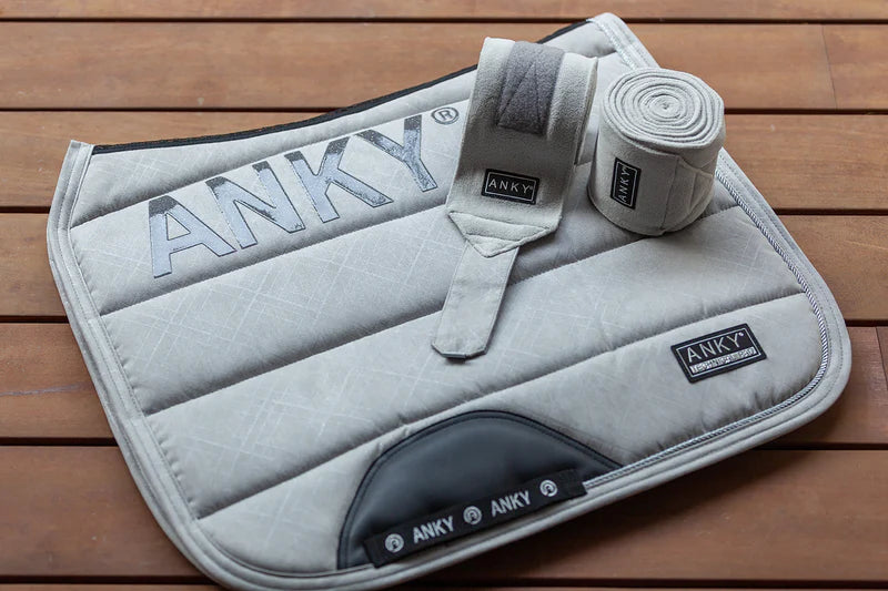 ANKY® Saddle Pad Dressage XB231110 - Silver - Limited Edition