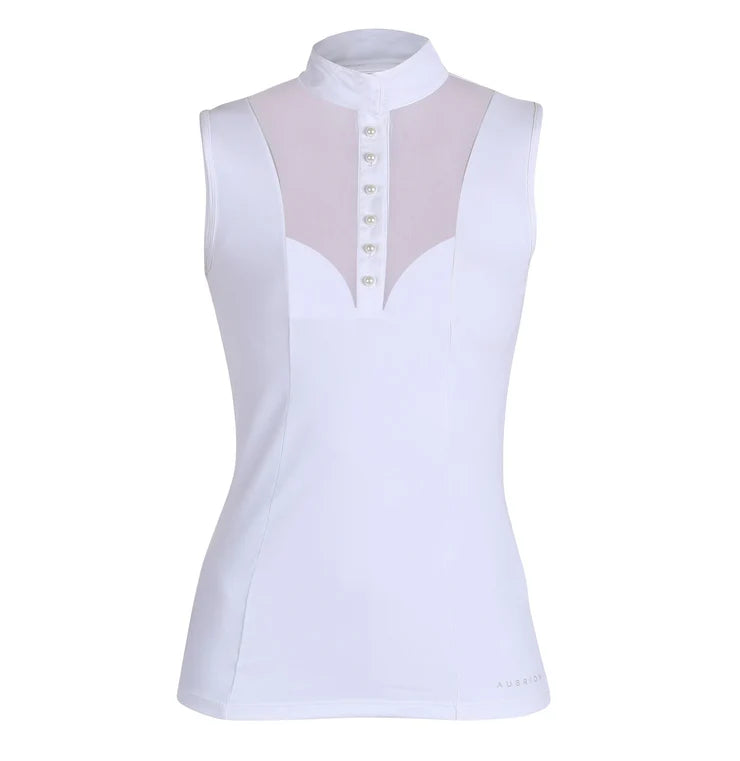 Shires Aubrion Preston White Show Shirt XXL reg $68.00