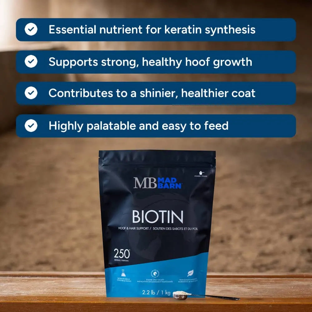 Mad Barn Biotin - 0.5% 5,000mg/kg - 250 servings