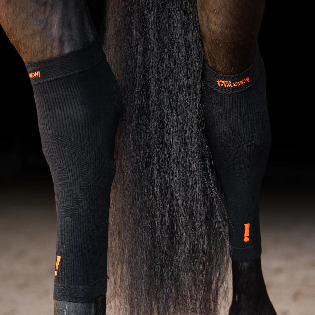 Incrediwear Equine Circulation Hoof Socks (Pair) Black