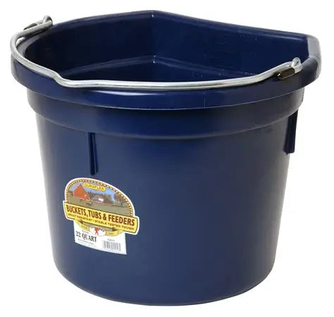 Little Giant Bucket - Flat Back - 20 Quart - Navy