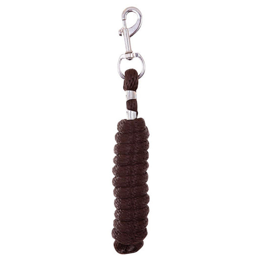 NEW - BR Premiere Premium Lead Rope with Snap Hook - 2 mtr - Brown