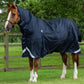 Premier Equine UK Buster Storm 220g Combo Turnout Rug with Classic Neck - Navy 6’6”/78”