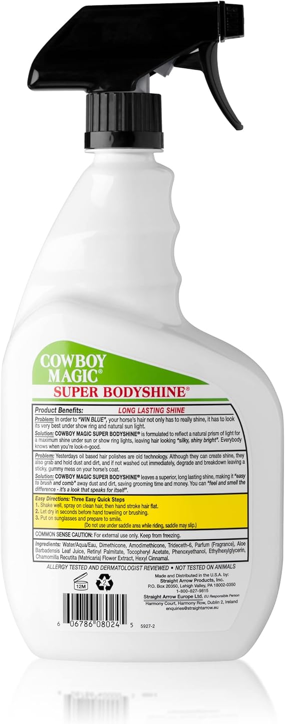 Cowboy Magic Super Body Shine - ON SALE!! Two Sizes (3.785L & 946ml) Reg $29/$62