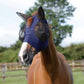 Premier Equine UK Comfort Tech Lycra Fly Mask Navy Medium