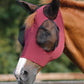 Premier Equine UK Comfort Tech Lycra Fly Mask Wine Large