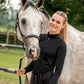 QHP Salerno Anatomic Halter - Black/Full