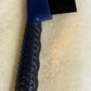 Hoof pick with Brush with rubber grip handle Navy